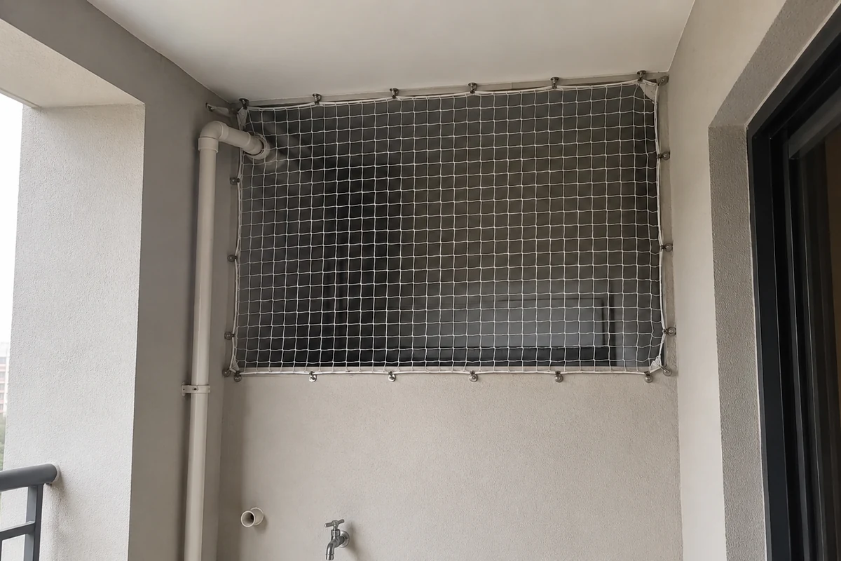 Anti Bird Nets installation example